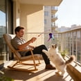 thumbnail image 4 of Cat Teaser Toy with 96 cm Telescopic Plastic Rod, Multi-Color Feathers with Bell, Spring Rotation, Durable and Washable Interactive Toy for Cat Exercise and Training, 4 of 6