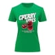 thumbnail image 3 of Playera Blusa De Cerezas Cherry Vibes Ropa Para Mujer Color Verde Talla Grande Marca Emil SaEs, 3 of 4