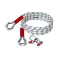 thumbnail image 2 of S SERENABLE Generic Car Towing Rope Easy to Use Auto Towing Rope for Automobile Vehicles 7 meter, 2 of 9