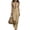 01 Khaki, variant on Elegant Crossover Halter Linen Maxi Dress for Women Summer Sleeveless Bodycon Wedding Guest Vacation Dresses
