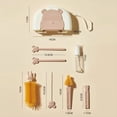 thumbnail image 4 of Baby Bottle Cleaning Kit with Drying Rack, Silicone Brushes, Straw & Nipple Cleaner, Sto ywm58, 4 of 7
