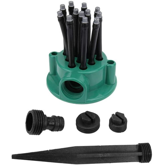 Automatic Sprinkler, Degree Rotating Garden Automatic Multi Heads Sprinkler for Agricultural Irrigation