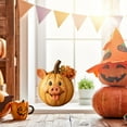 thumbnail image 7 of Farm Animal Pumpkin Figurines Autumn Thanksgiving Statue, Resin Fall Decor Harvest Season Home Centerpiece Display Ornaments (Pig), 7 of 7