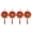 F, variant on YAOMOBB Chinese-style Hanging Decoration Exquisite Red Glitter Blessing Pendants 4Pcs 2024 Chinese New Year Decoration Set Home Supply