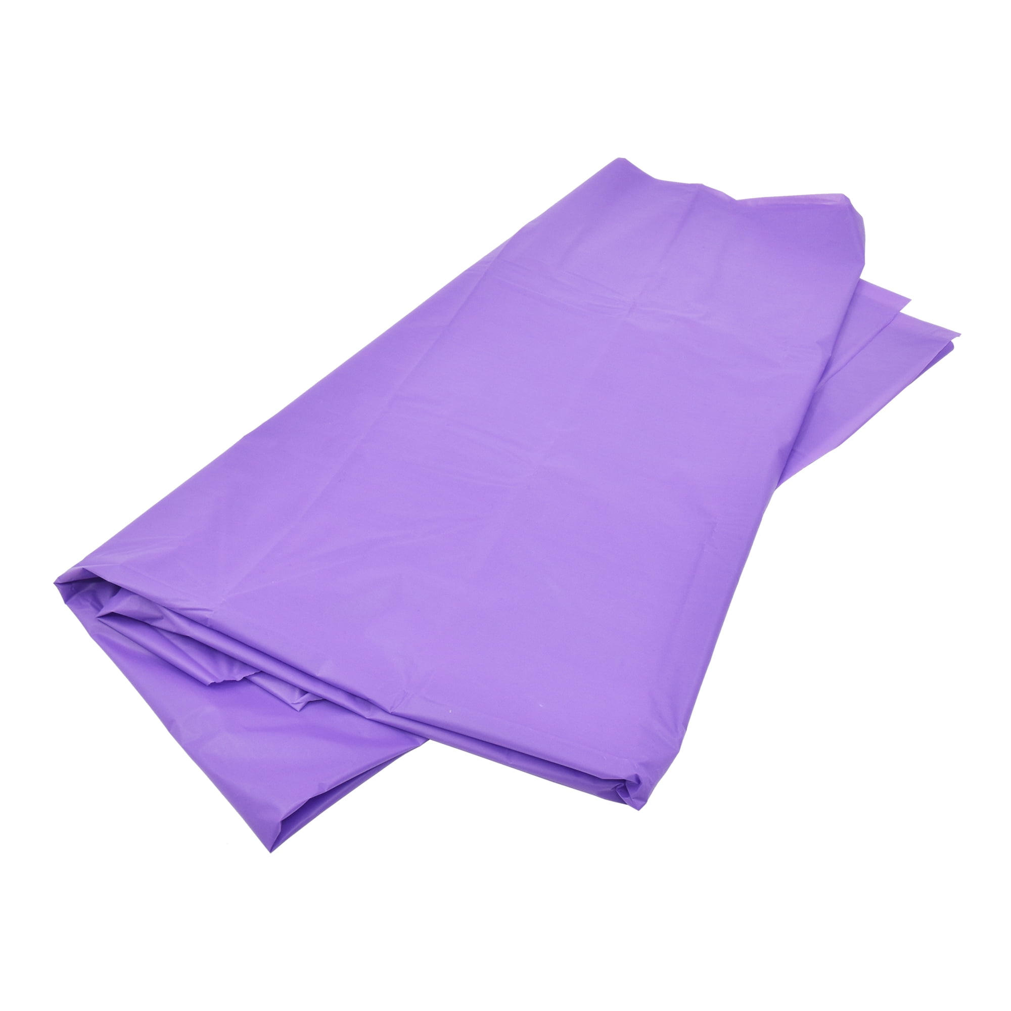 Way To Celebrate Round Plastic Table Cover, Purple, 84 in