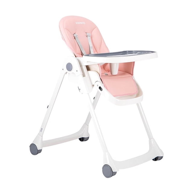 Periquera para Bebe Portátil con Bandeja para Comer - Asiento Reclinable de 3 Posiciones y Seguridad de 5 puntos Bebesit Snack