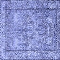 thumbnail image 1 of Ahgly Company Indoor Square Persian Blue Traditional Area Rugs, 8' Square, 1 of 4