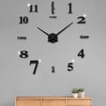 thumbnail image 4 of 3D Reloj de pared con números reloj sin marco hogar comedor Hotel cafetería baño Decoración 2 Sunnimix Reloj de pared, 4 of 7