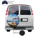 thumbnail image 4 of KAKALAD Summer Beach Chairs And Umbrella 02 Spare Tire Cover Universal Vehicle Accessories Buckle Car Tools 16”in, 4 of 6