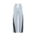 thumbnail image 6 of CaiJunJia Women's High Waisted Sweatpants Workout Active Joggers Baggy Lounge Wide Leg Pants, 6 of 6