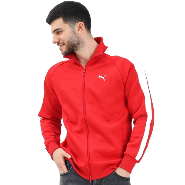 Chamarra Puma T7 Always On Track para Hombre 629587-11 rojo M