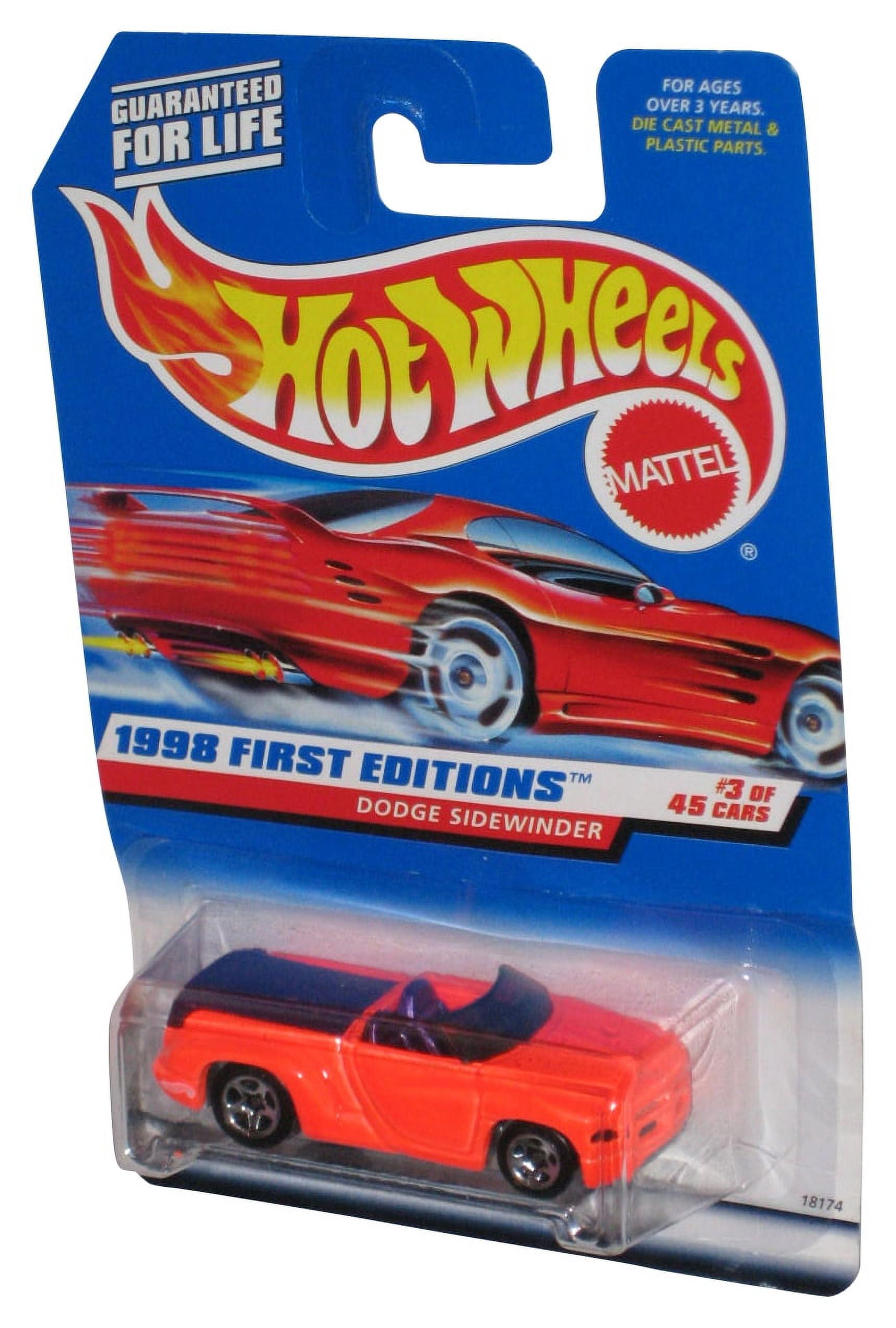 Hot Wheels 1998 First Editions 35/40 Orange Dodge Concept Toy Car