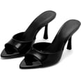 thumbnail image 1 of Sandalias de tacón Wnshonzy, puntiagudas, con punta abierta, tacones altos para mujer, 1 of 7