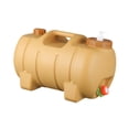 thumbnail image 4 of Tanque de contenedor de agua en forma de lechón 20 L de acceso a la limpieza de dibujos animados con botes de espiga para picnics RV BBQ Pesca bebida, 4 of 8