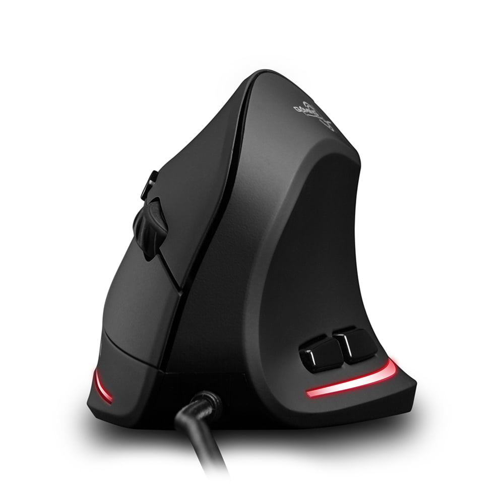 ZELOTES T-20 Mouse Wired Vertical Mouse Ergonomic Rechargeable 4 3200