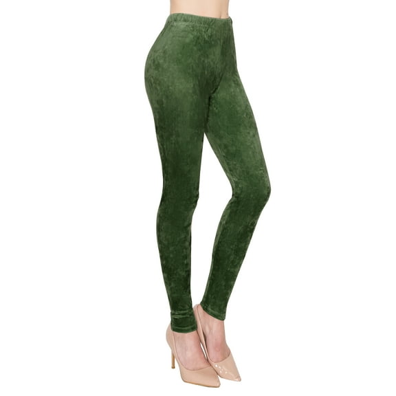 ALWAYS Stretch Velvet Lined Warm Leggings Women's One Size
