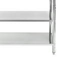 thumbnail image 6 of Griptix 5 Tiers Adjustable Shelf Storage Stainless Steel Heavy Duty Shelving Storing, 6 of 7