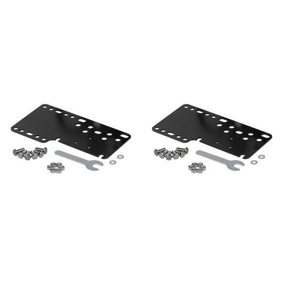 2X Universal Racing Games Hand Brake System Bracket PC USB SIM Handbrake Adapter Plate for Racing Games Bracket Plate