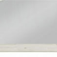 thumbnail image 3 of Wall Mount Dresser Mirror, Beveled Glass, 38x47, Rustic Washed White, 3 of 5