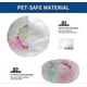 thumbnail image 2 of Cama redonda de 60 cm con forma de donut para perros y gatos, suave y acogedora, ideal para acurrucarse, acurrucarse y relajarse., 2 of 5