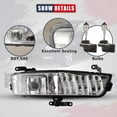 thumbnail image 4 of Fog Lights For 2006-2011 Hyundai Accent Clear Lens Pair Lamps Wiring Kit+Switch, 4 of 7