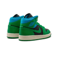 thumbnail image 4 of Jordan WOMENS AIR JORDAN 1 MID WMNS "Lucky Green Aquatone" BQ6472 033 from Stadium Goods, 4 of 9