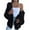 Black, variant on Lindreshi Winter Sweaters for Women Women Fashion Casual Long Sleeve Cardigan Warm Cardigan Sweater