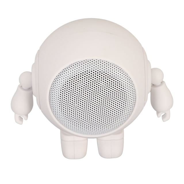 Haut-parleur Portable en Forme de Robot avec Micro Intégré, Connexion Double Haut-Parleur 1000mAh Mini Haut-Parleur pour Maison Fête Extérieure
