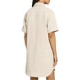 thumbnail image 2 of Theory womens  Easy Mini Dress, l, Brown, 2 of 3