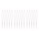 thumbnail image 1 of 15 Uds agujas para rebordear agujas abiertas medias de acero inoxidable para DIY collar Manual hilo costura alfileres, 1 of 5