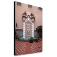 thumbnail image 1 of Canvas Print: Courtyard At The Hotel Mercure Sevilla Located In Old Havana, Cuba, 1 of 3