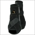 thumbnail image 4 of Medium Cactus Dynamic Edge Horse Front Sport Bell Boots Pair Combo Black, 4 of 4