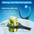thumbnail image 2 of Reacher Grabber - Foldable Gripper and Reaching Tool - 32”Extra Long Handy Trash Claw Grabber, Mobility Aid Reaching Assist Tool for Trash Pick Up, Litter Picker, Arm Extension (blue), 2 of 6