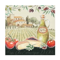 Trademark Fine Art 'Tuscan Flavor III' Canvas Art by Daphne Brissonnet