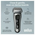 thumbnail image 3 of Braun Series 8 Electric Shaver for Men, with 4+1 Shaving Elements & Precision Long Hair Trimmer, 5in1 SmartCare Center, 8567cc Galvano Silver, 3 of 9