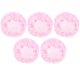 thumbnail image 1 of 5pcs Invisible Net Set Coil Adornos para el pelo Redecillas para el cabello Redes Bolso Accesorios para el cabello para mujeres niñas (Rosa), 1 of 7