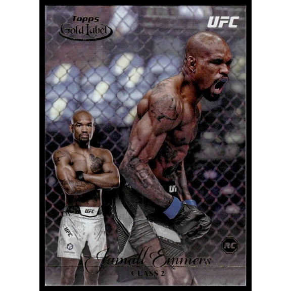 Near Mint 2024 Topps Gold Label Class RC Jamall Emmers #71 UFC MMA Trading Card