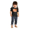 thumbnail image 4 of Happy Halloween Trick or Treat Bats Toddler Boy Girl T Shirt Infant Toddler Brisco Brands 12M, 4 of 6
