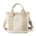 thumbnail image 1 of Bolso de mano para mujer, de lona, tipo bandolera, de gran capacidad, con un solo hombro, de alto nivel, 1 of 6