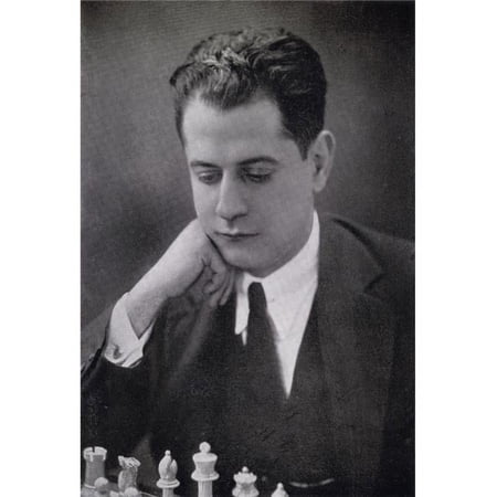 Jose Raul Capablanca Y Graupera 1888 1942 Cuban World-Class Chess Player Diplomat & Chess Writer World Chess Champio 2 Poster Print - 24 x 36