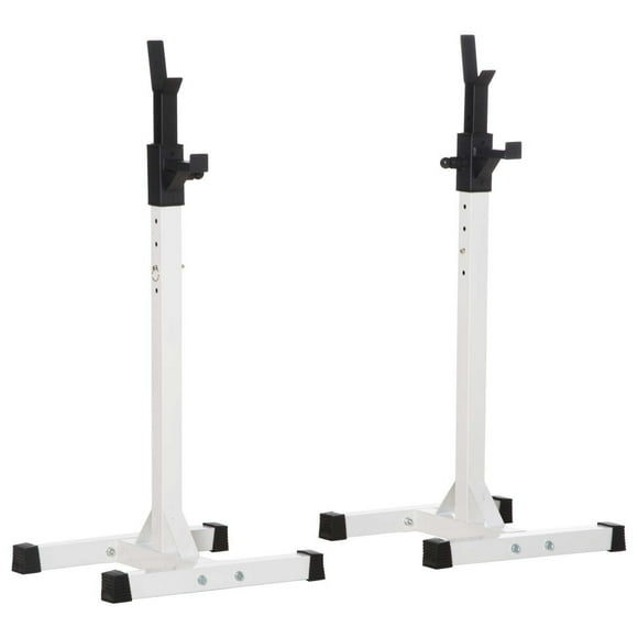Soozier Squat Rack Weight Liftting Stand Fitness Weight Strength Exercise