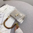 thumbnail image 2 of Bolso bandolera de moda Bolsos de mano para mujer con bolsa exterior transparente (Beige) Sywqhk Para Estrenar, 2 of 8
