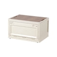 thumbnail image 3 of Outdoor Storage Box,Collapsible Storage Bins Multi Plastic Storage Crateswith Wooden Lid Collapsible Storage Bins Modern Innovation, 3 of 5