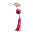 thumbnail image 1 of Borlas anudadas chinas Oficina Fengshui Accesorios de decoración Adorno colgante Roseo, 1 of 8