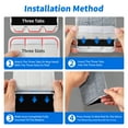 thumbnail image 6 of Oshang Flat Mop Head Refill 2 Pack - White and Grey - Replacement Mop Pads, Microfiber Cleaning Pads for Oshang Flat Mop and bucket, 6 of 6