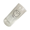 thumbnail image 1 of Advancent Taza de cristal de 400ml con pajita, reutilizable, de gran capacidad, para vino, leche, cerveza, té, utensilio para beber, taza transparente Mostrada Advancent HA066481-00, 1 of 6
