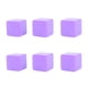 thumbnail image 2 of Dados en blanco, 6 cubos de dados en blanco, cubos en blanco, bloques de dados en blanco, multifuncionales, 2 of 8
