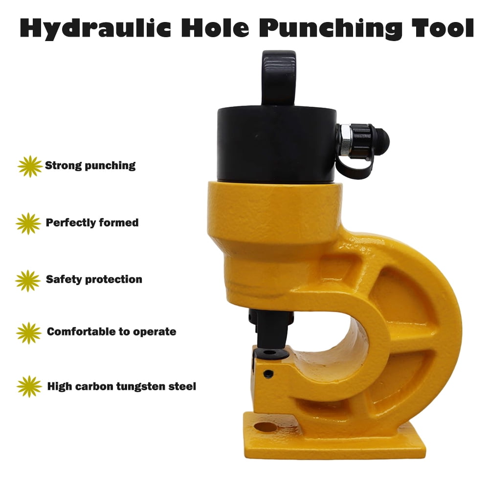 TECHTONGDA Hydraulic Hole Punching Tool CH60A Copper Hole Puncher for