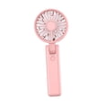 thumbnail image 3 of Ventilador plegable de mano Ventilador de escritorio USB Recargable Ligero Refrigeración personal Rosa, 3 of 9