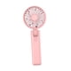 thumbnail image 3 of Ventilador plegable de mano Ventilador de escritorio USB Recargable Ligero Refrigeración personal Rosa, 3 of 9